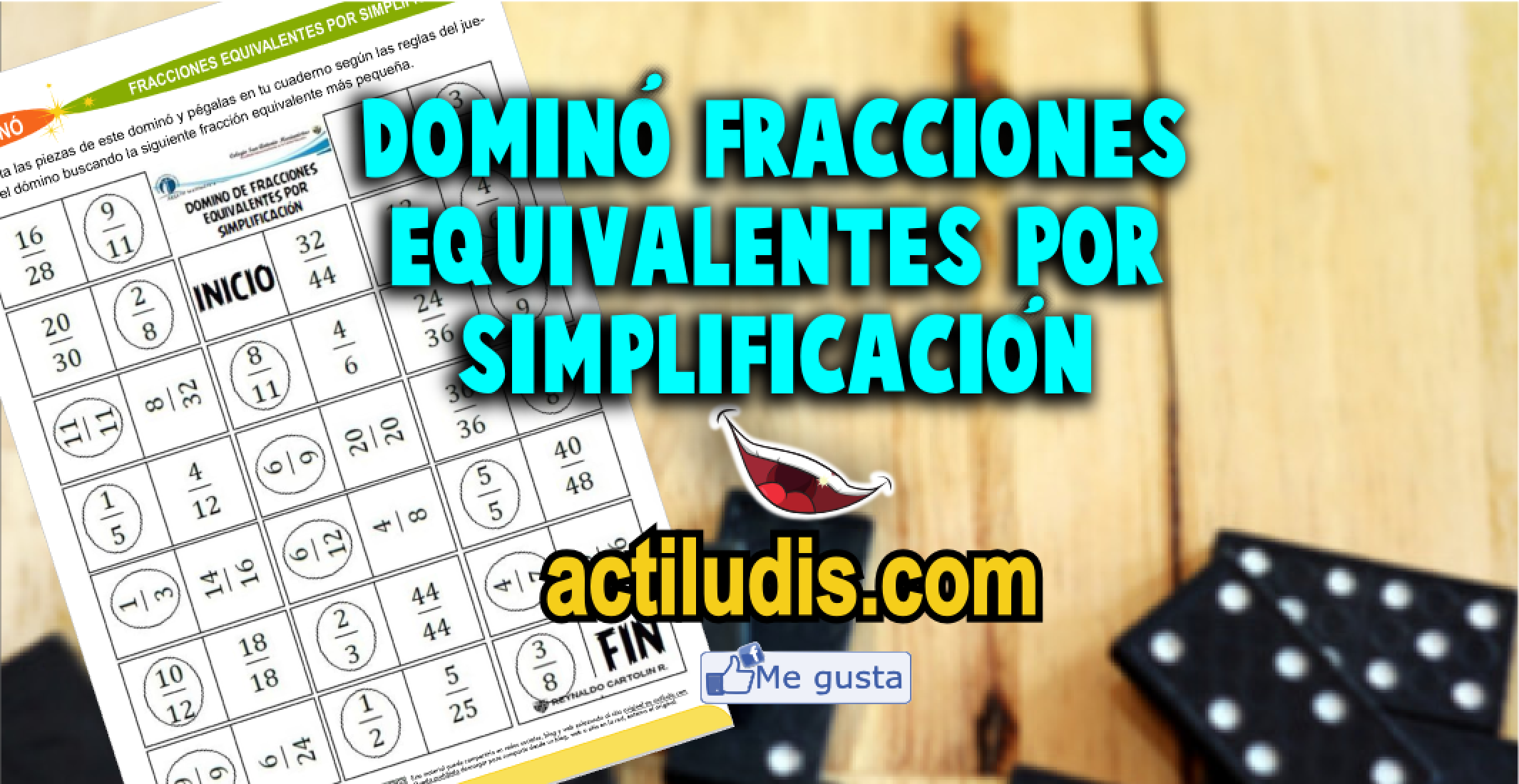 Explicación y ejercicios sobre simplificar fracciones