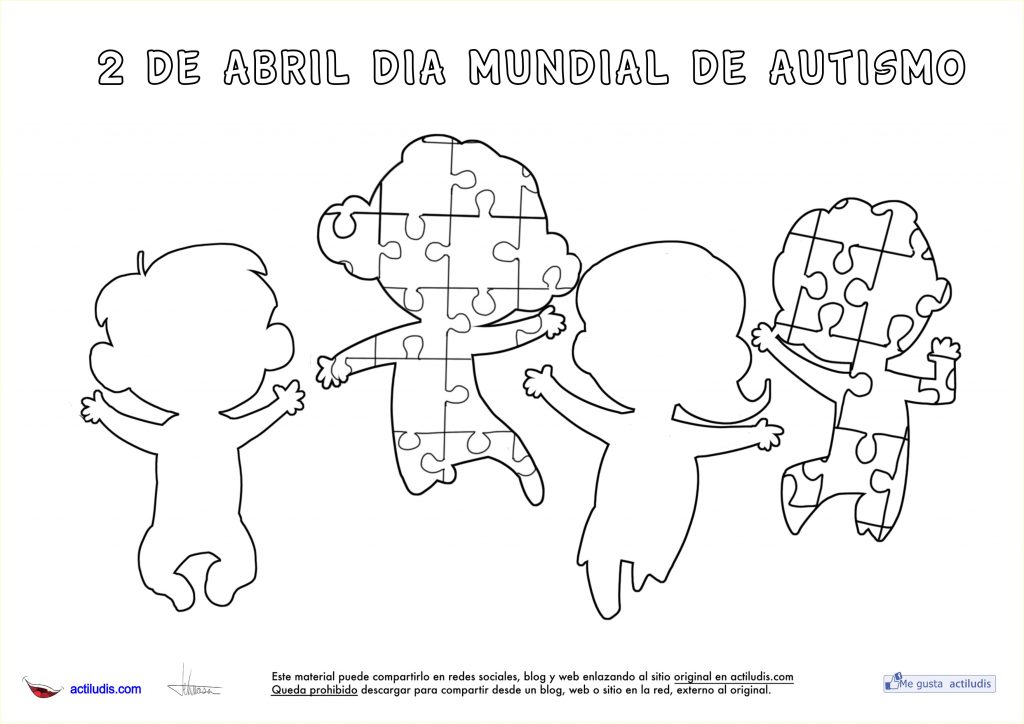 autismo para colorear